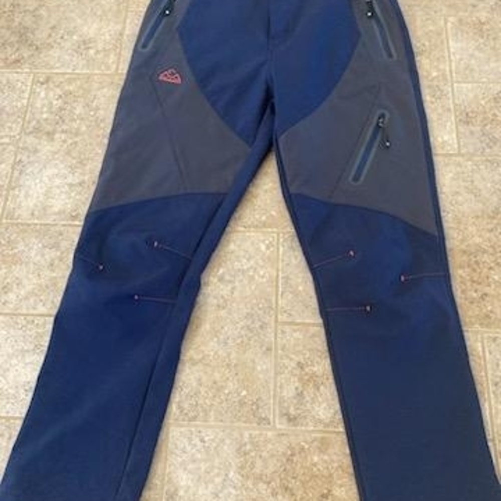 Navy and Gray Outdoor Pants